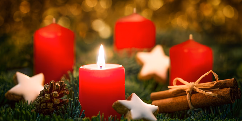 Wie können wir unseren Adventkranz zusammenbinden?