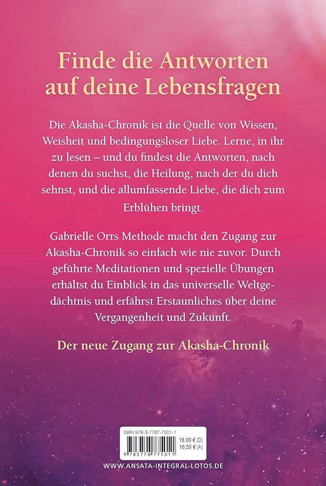 Wie lerne ich die Akasha?