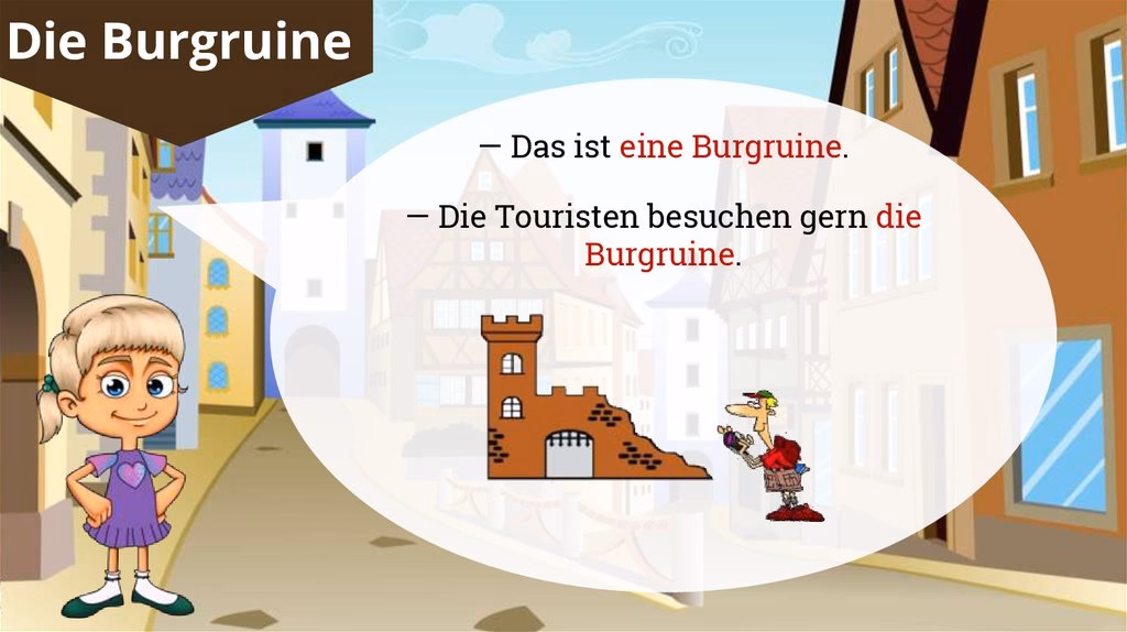 Was bedeutet 'geben' im Dativ?