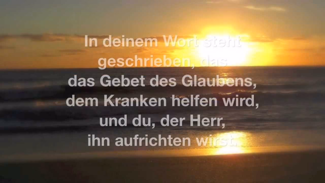 Was ist das Gebet für Kranke?