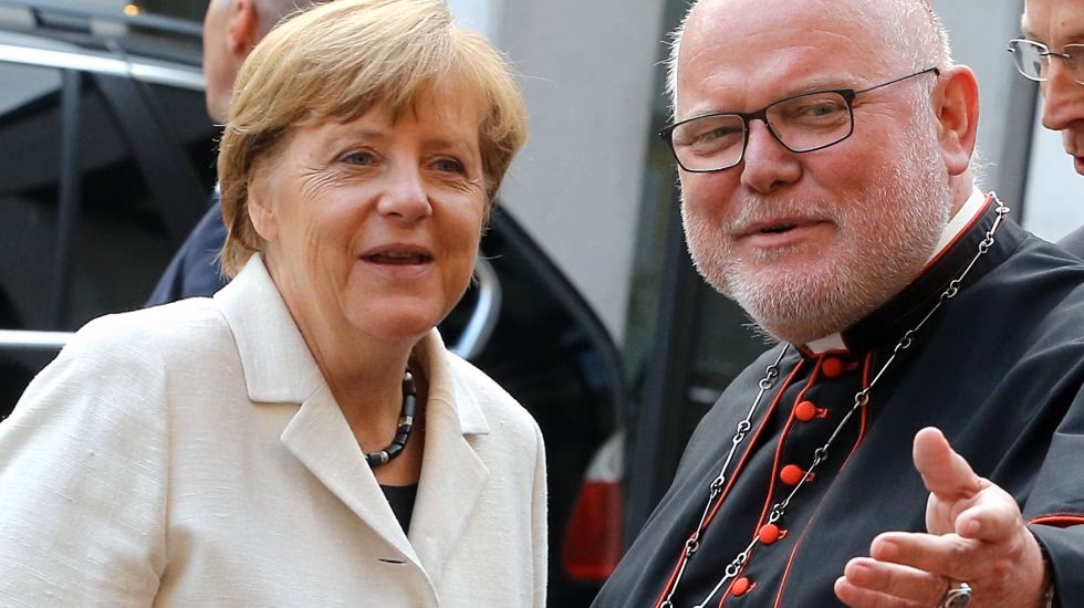 Was sagt Angela Merkel auf dem Kirchentag?
