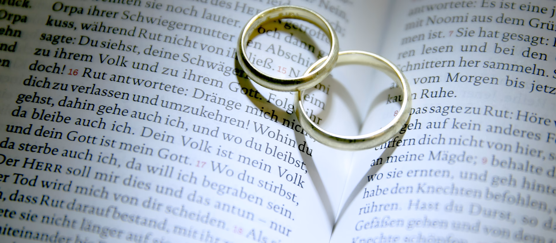 Welche biblischen Lesungen gibt es für die Hochzeit?