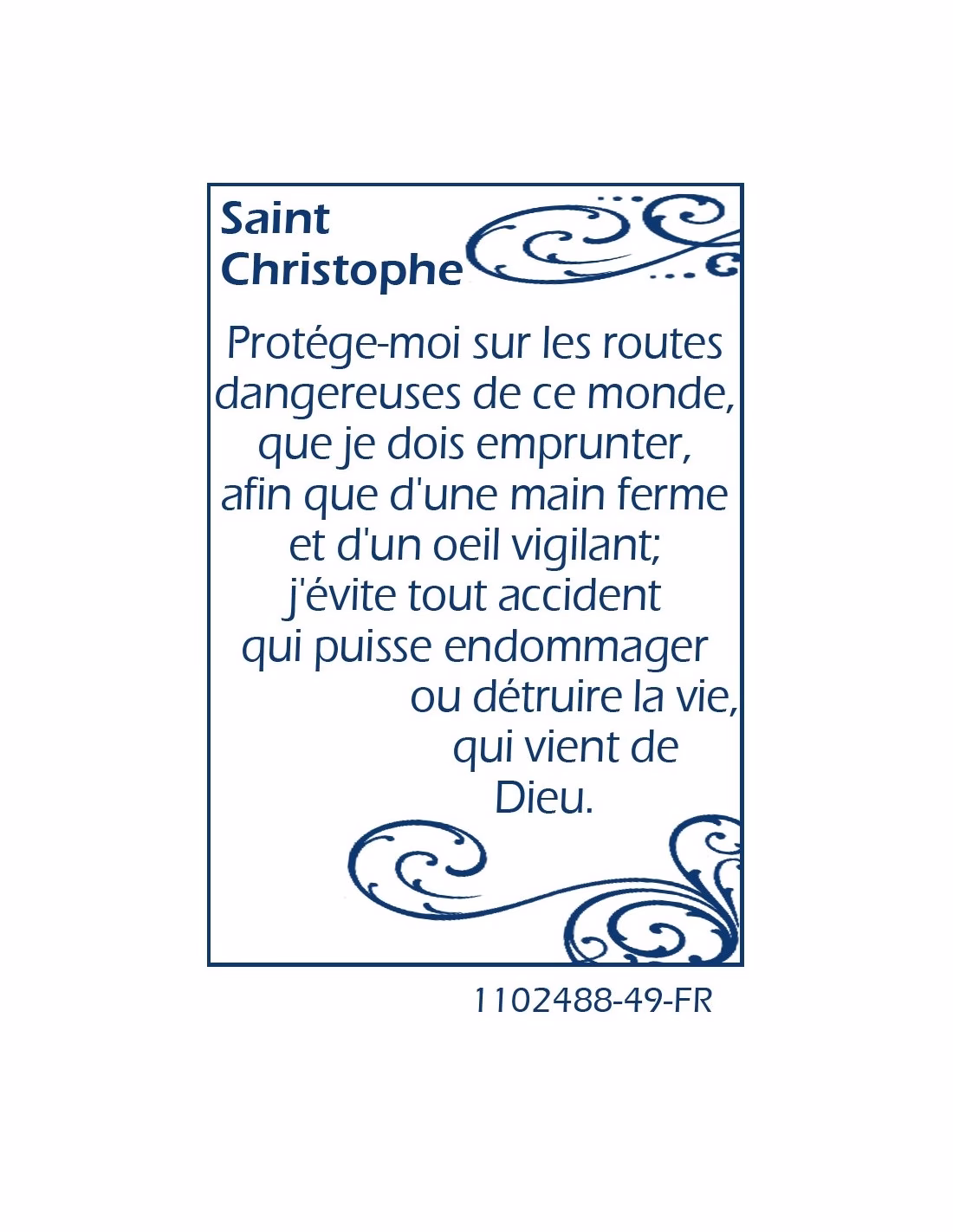 Was ist ein Christophorus-Bild?