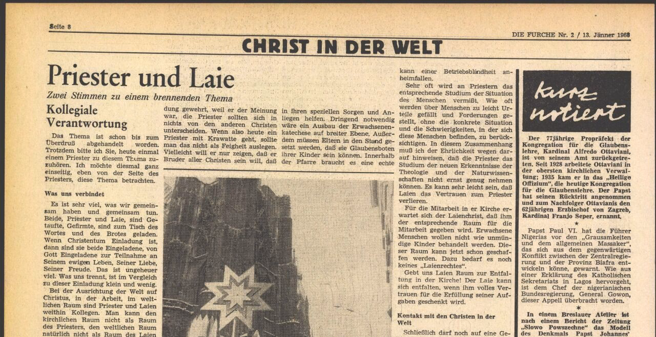 Wann gilt die Vorschrift für die Verlesung des Evangeliums?