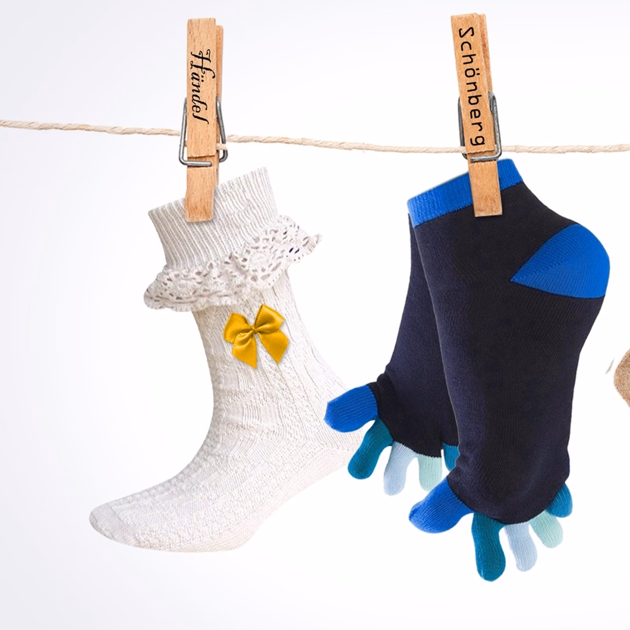 Was passiert wenn man die Socken auszieht?