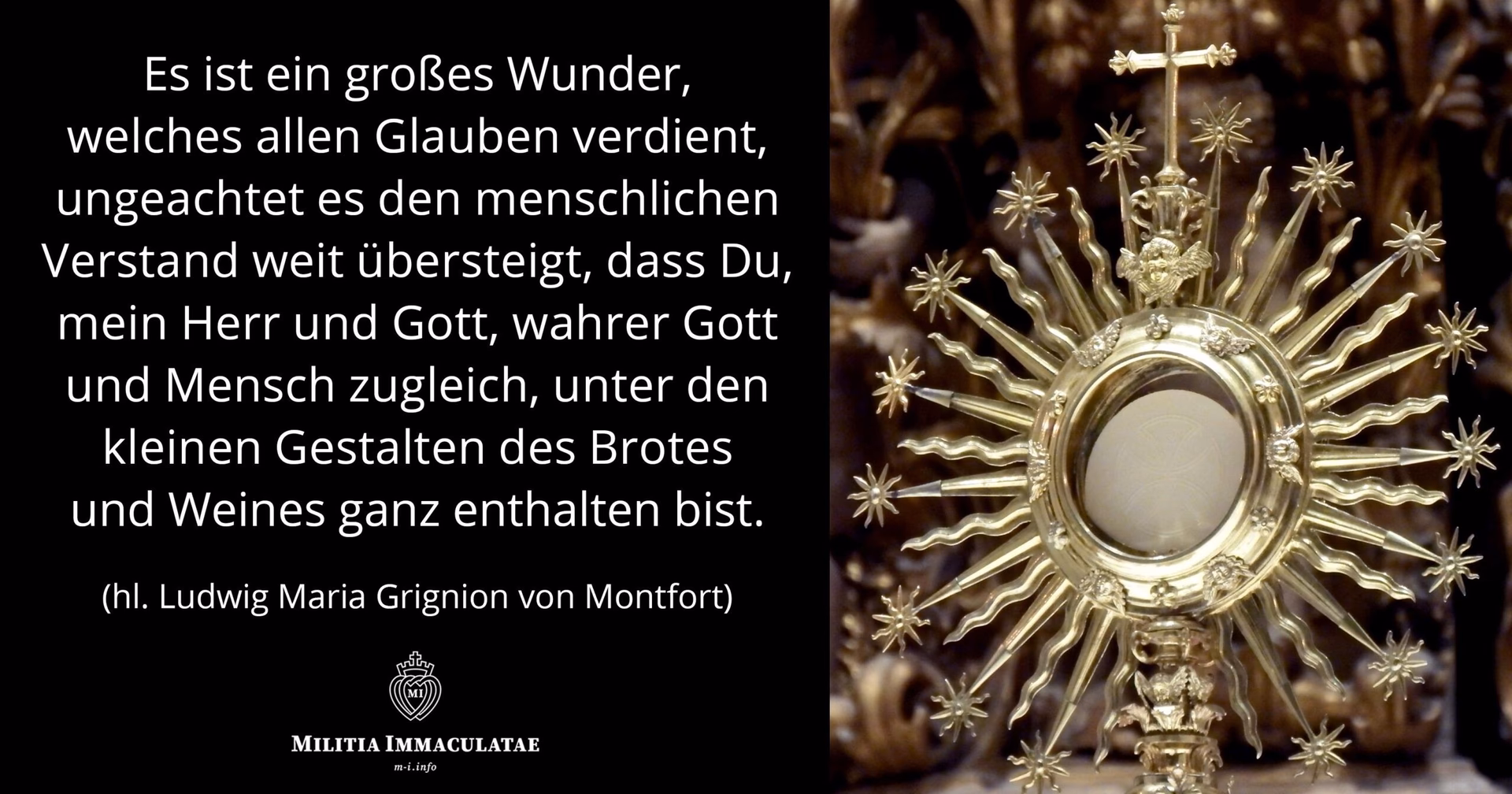 Was ist die Eucharistie?