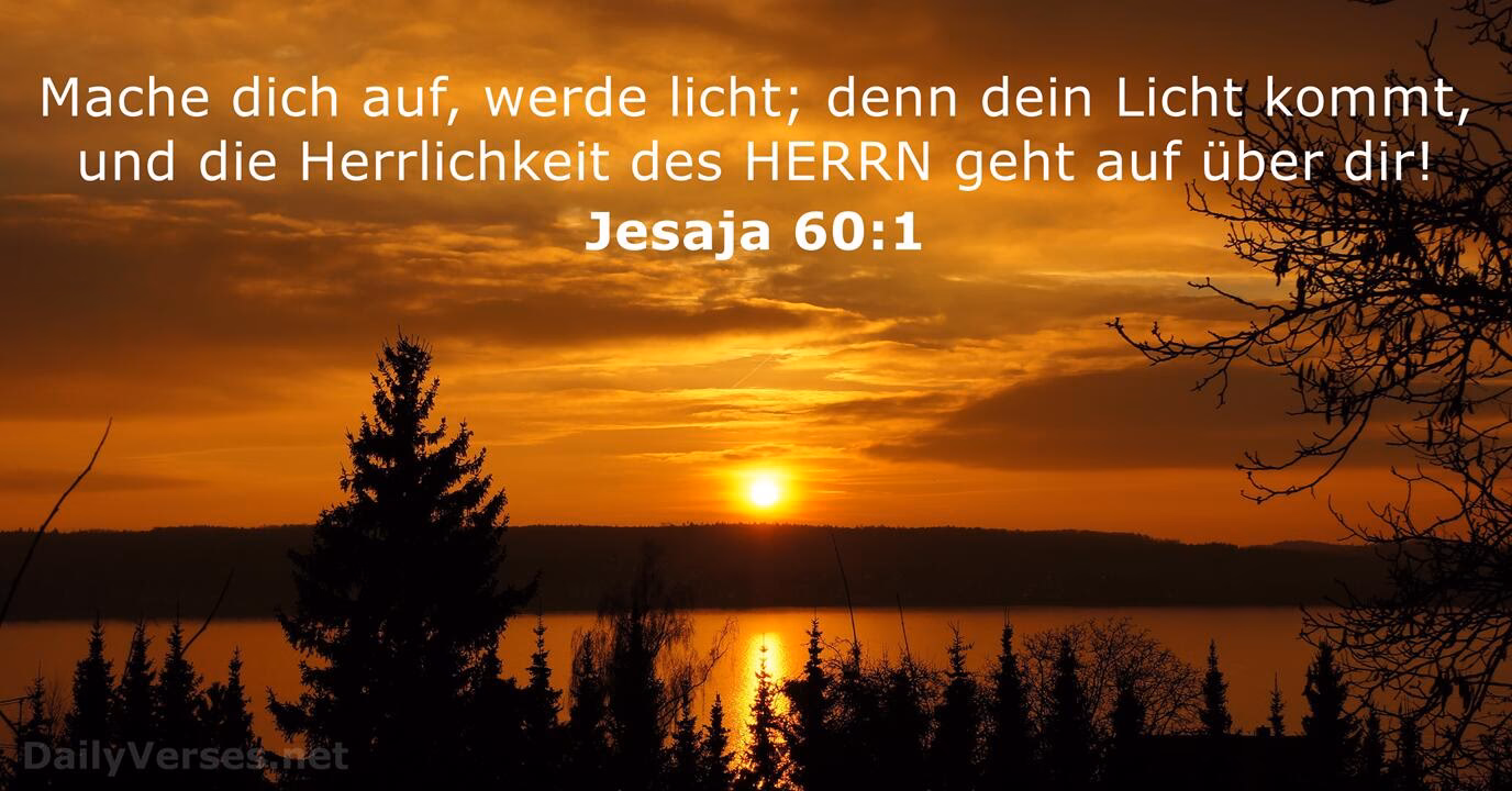 Wie bringt Jesus Licht in unsere Verhältnisse?