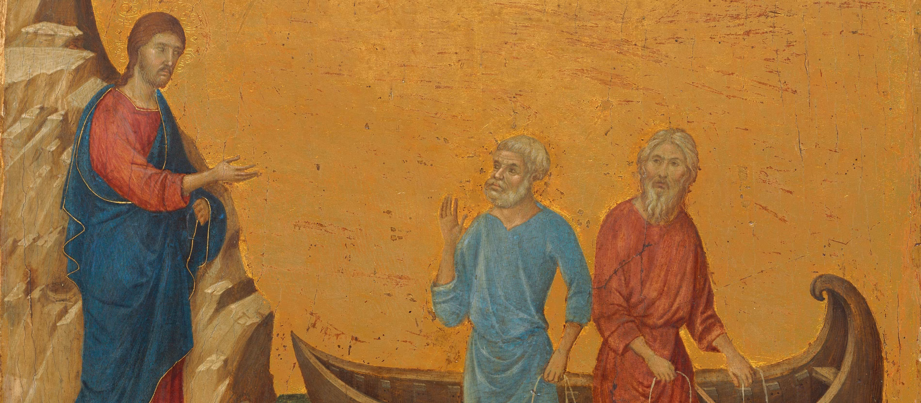 Was sagte Jesus zu den beiden Jüngern?