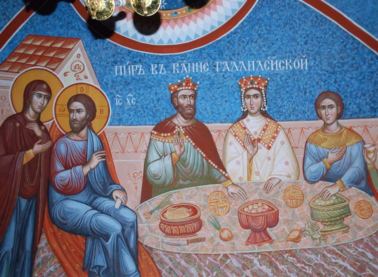 Was bedeutet die Anwesenheit Jesu bei einem Hochzeitsmahl?