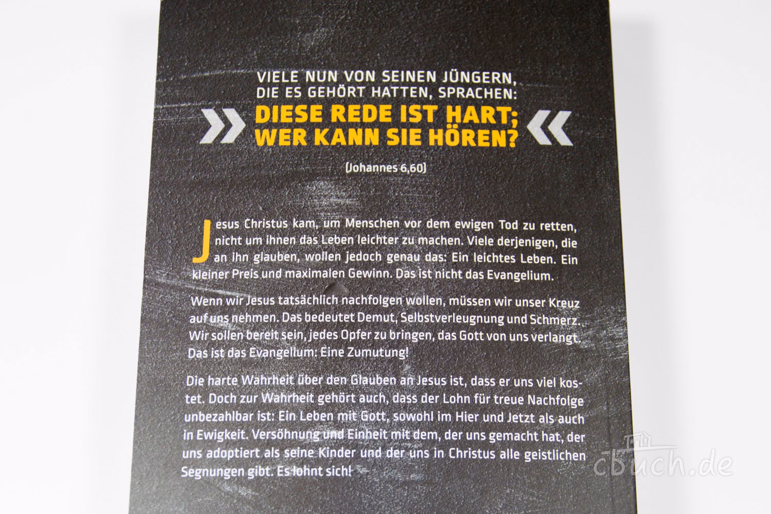 Was sagte Jesus zu euch?