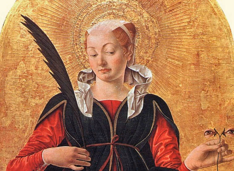 Wann ist der Gedenktag der Heiligen Lucia?