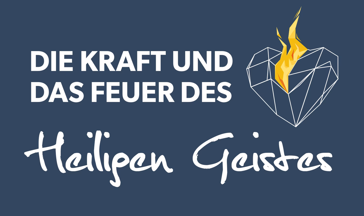 Was sagt Jesus über das Feuer des Heiligen Geistes?