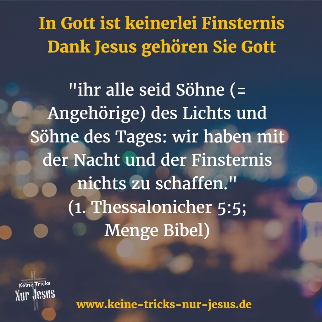 Was ist die Finsternis?