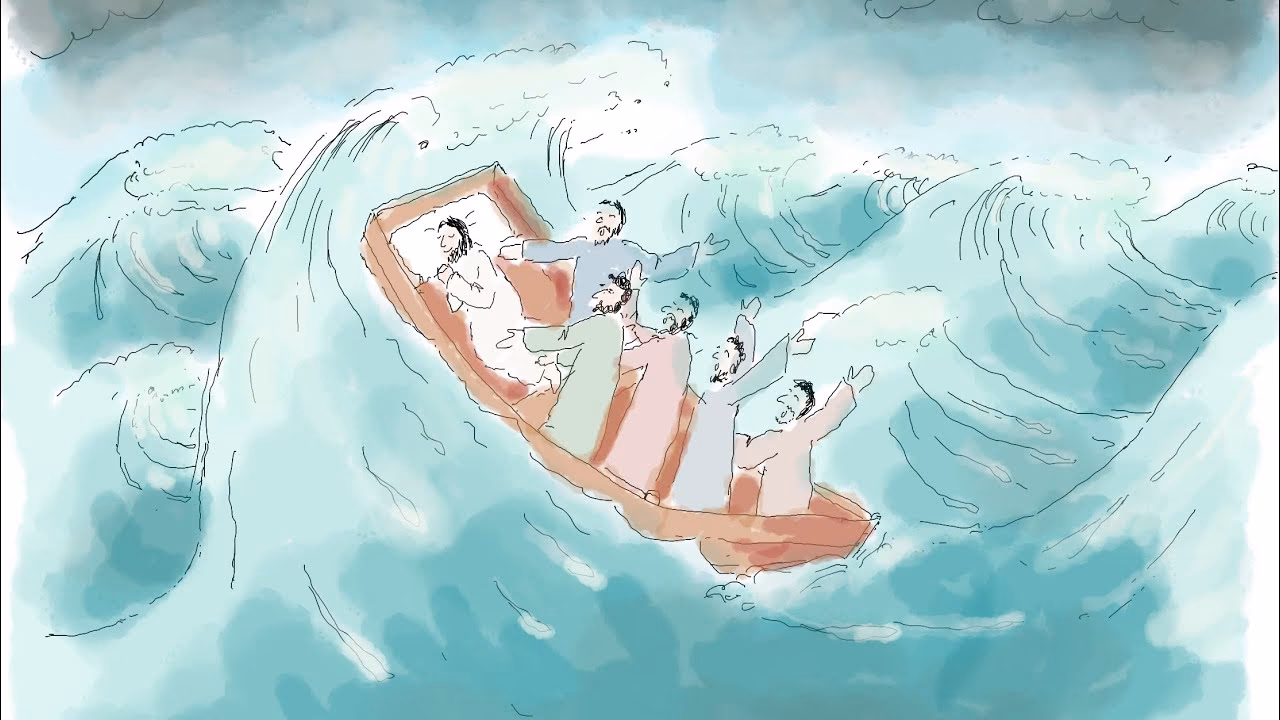 Was sagte Jesus über das Volk am Ufer des Sees?