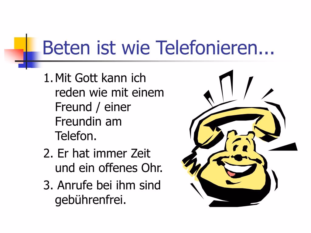 Wie kommunizieren wir mit Gott?