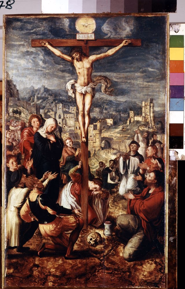 Was macht man vor einem Kreuz?