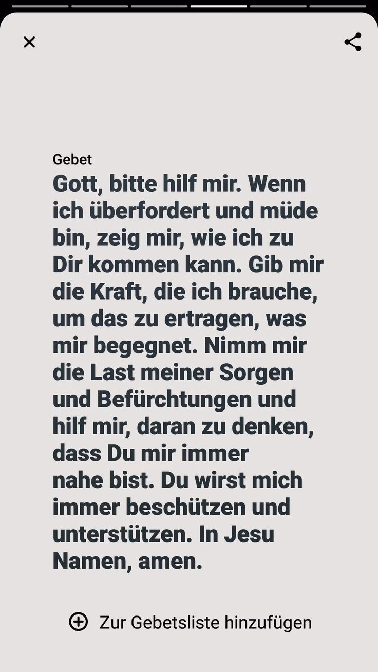 Wie schreibe ich einen guten Gebet?