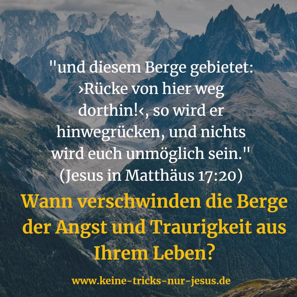 Wer versetzt Berge im Weisheitsbuch?