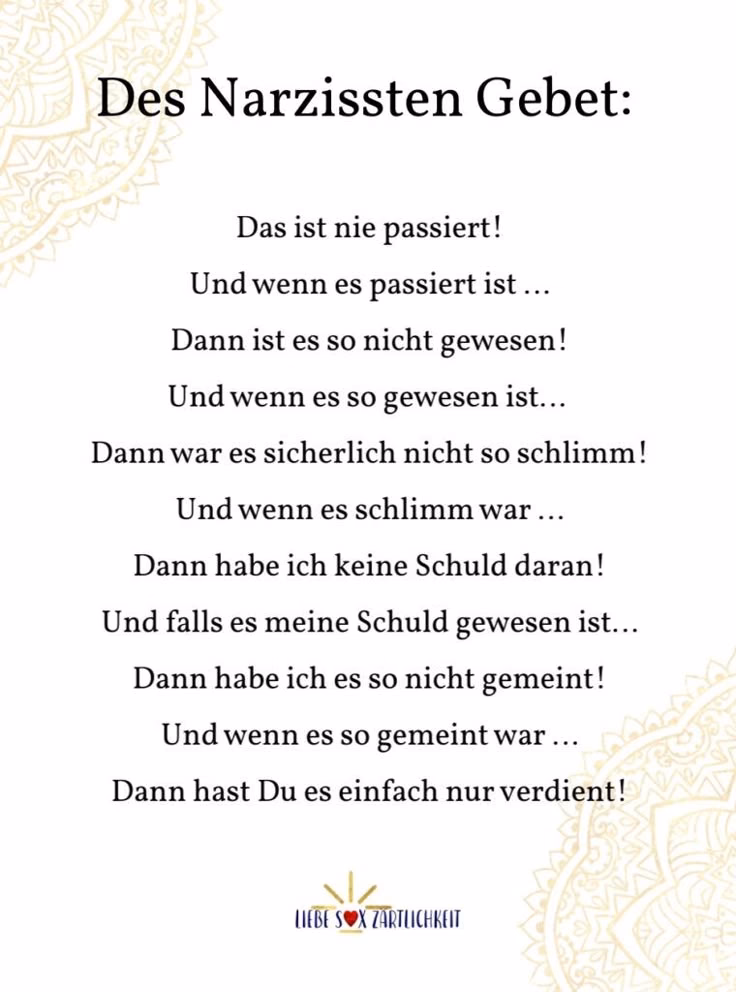 Was sind die typischen Aussagen und Sprüche von Narzissten?
