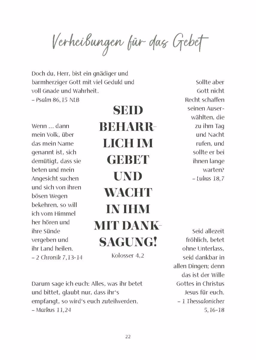 Was bringt ein Gebet im Herzen?