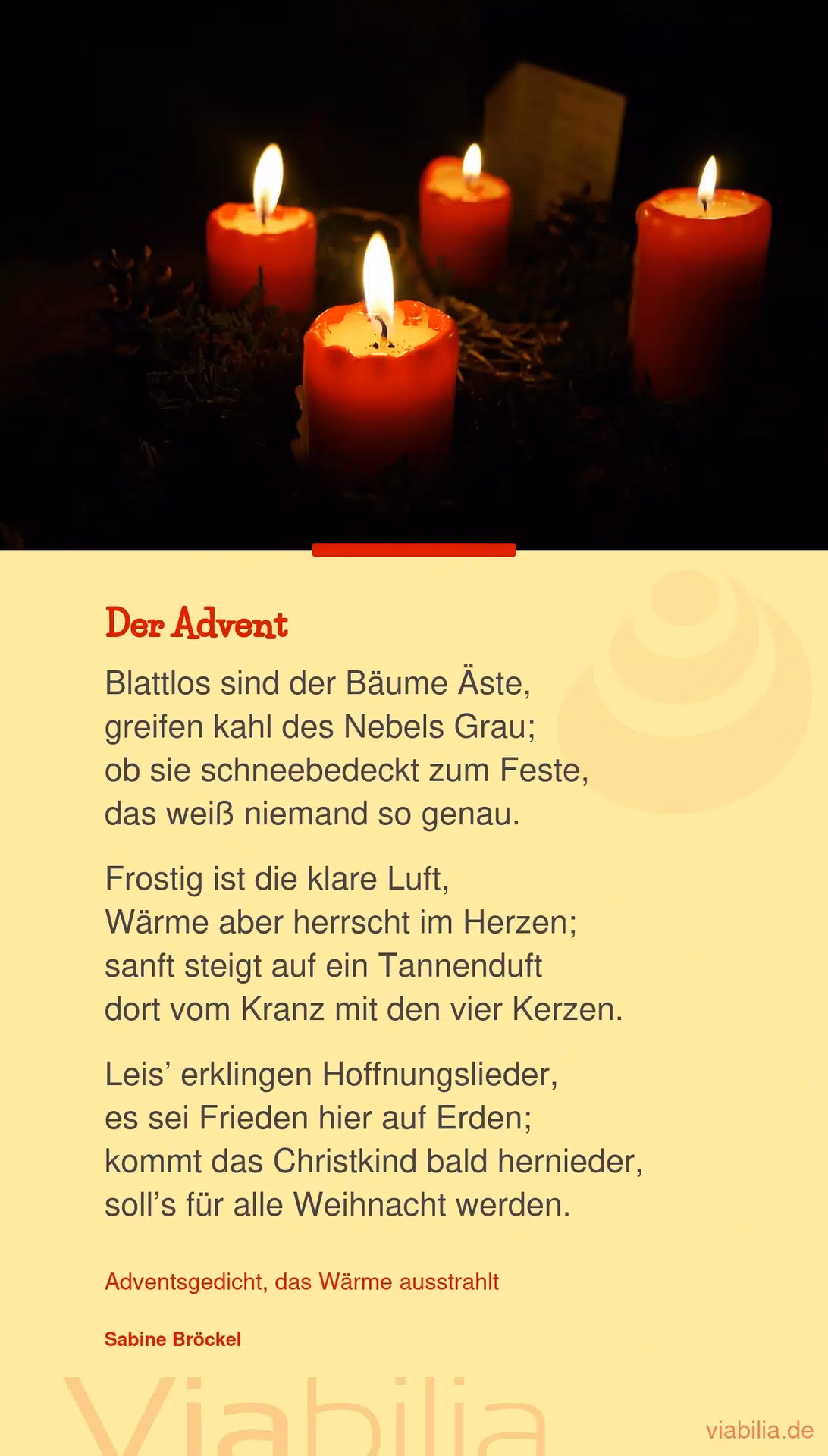 Wie bereite ich mich auf das Adventsfest vor?