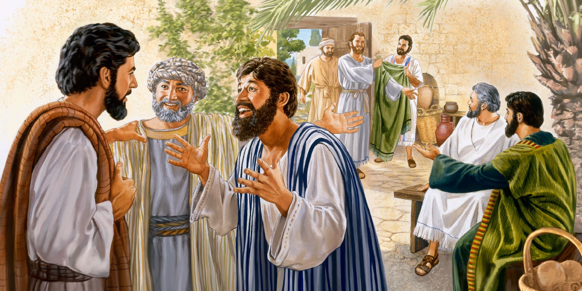 Was sagte Jesus über die zwölf Jünger?