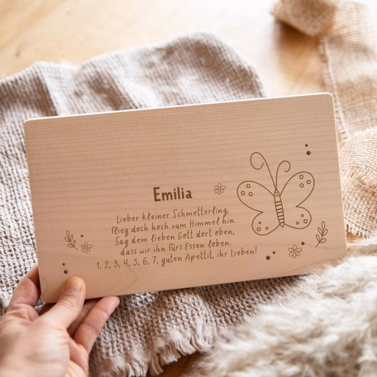 Wie viele Tischgebete gibt es zum Thema Schmetterling?