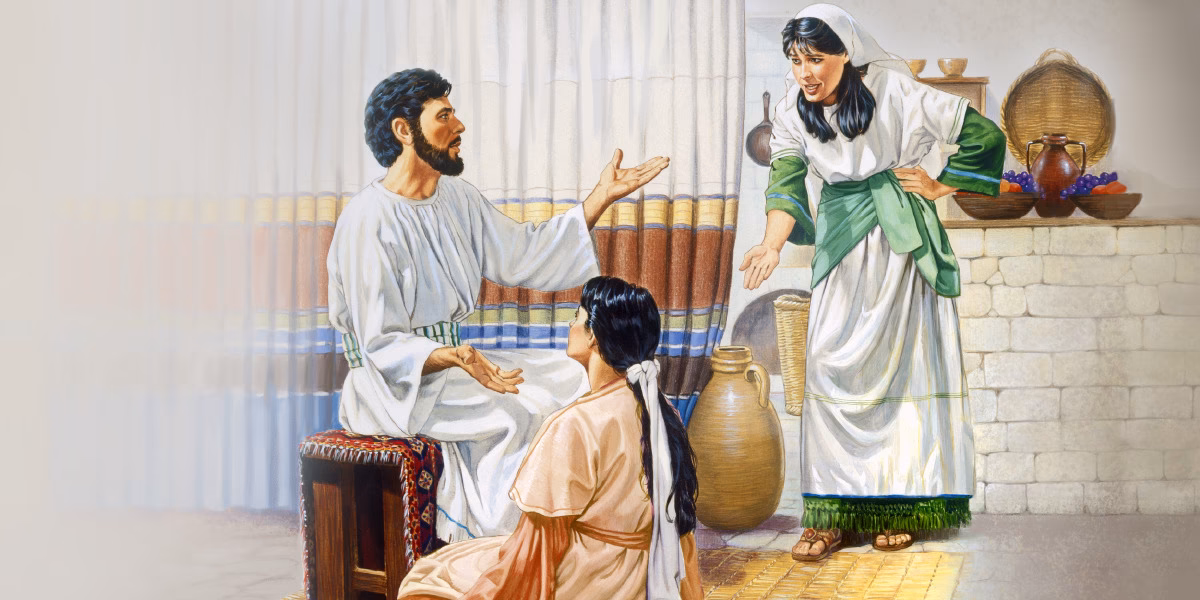 Was ist die Geschichte von Maria und Martha?