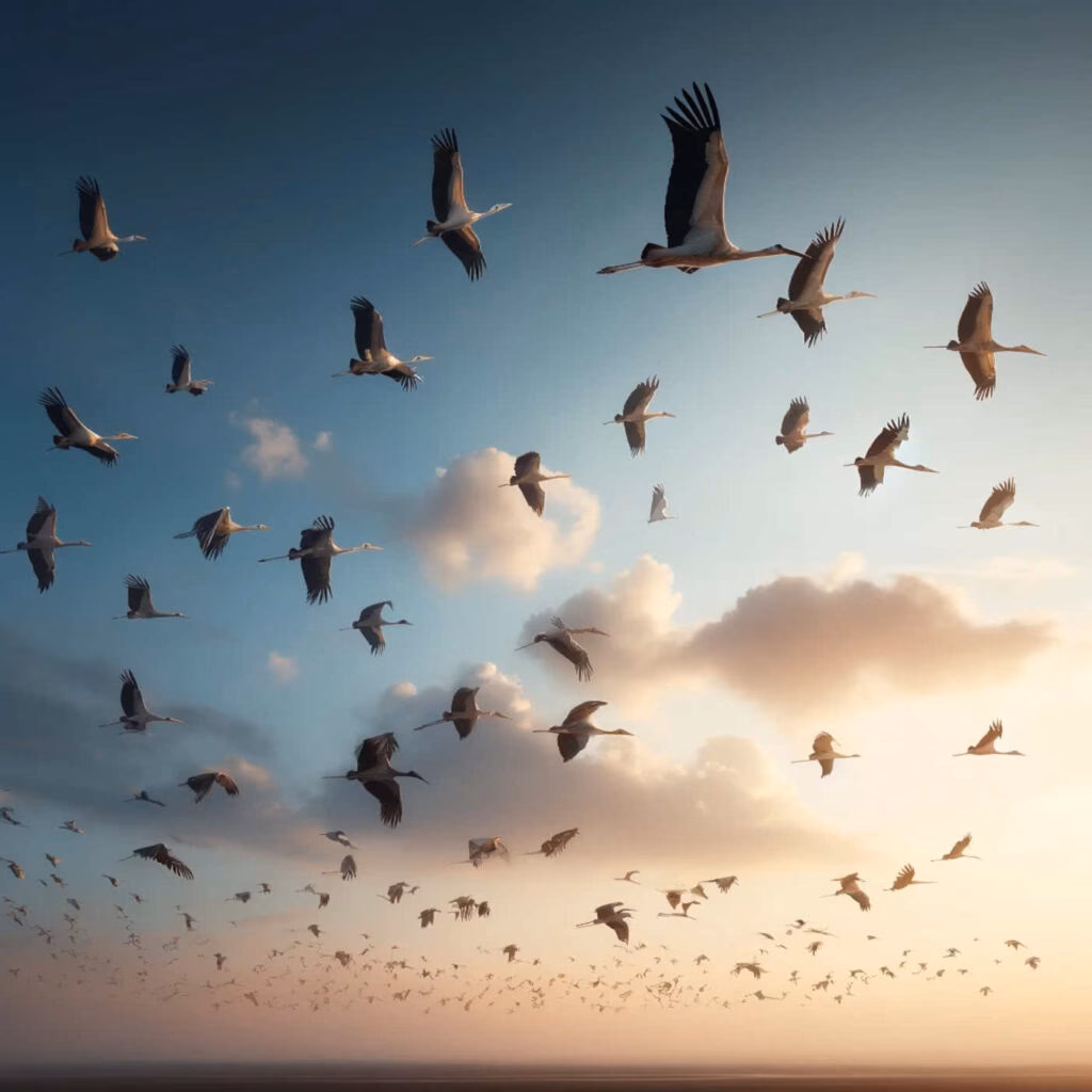 Was sind die Grundlagen des Vogelfluges?