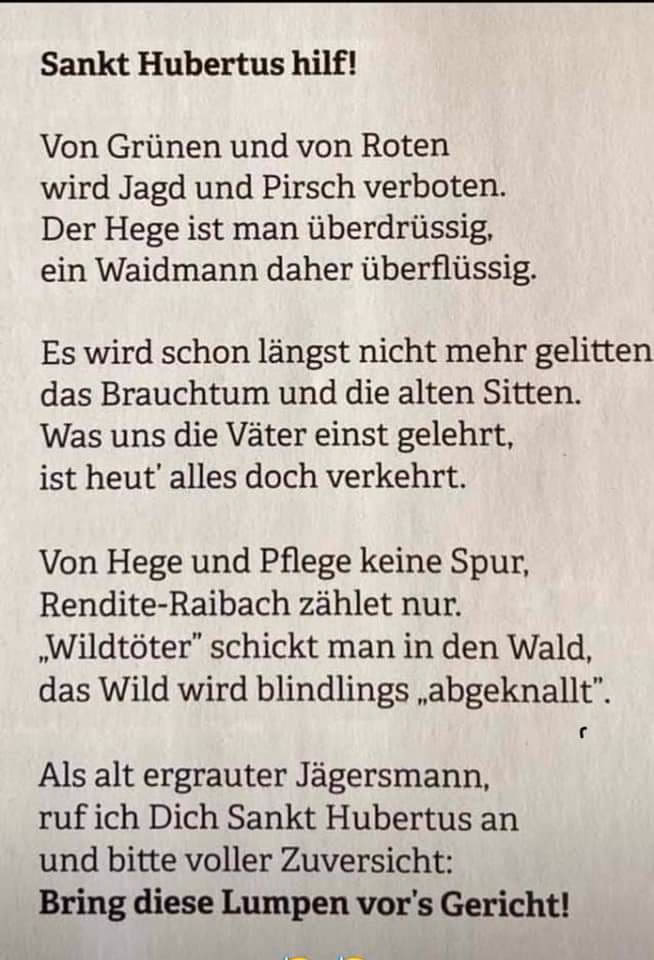 Warum erinnern die Jäger an den heiligen Hubertus?