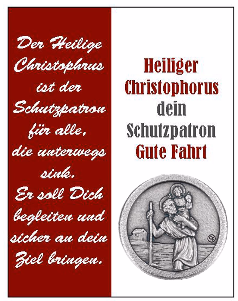 Was ist ein Christophorus-Bild?
