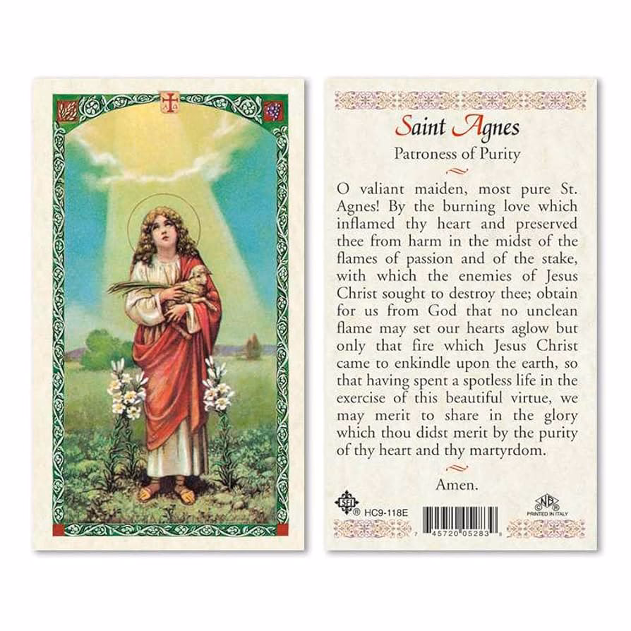 Was ist die Bewunderung der heiligen Agnes?