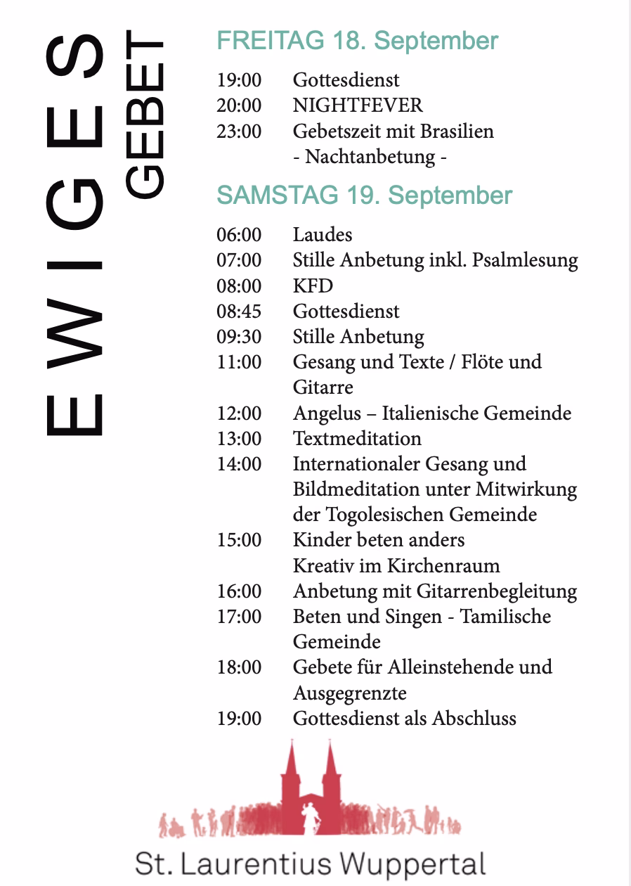 Was sind die Gebetszeiten?