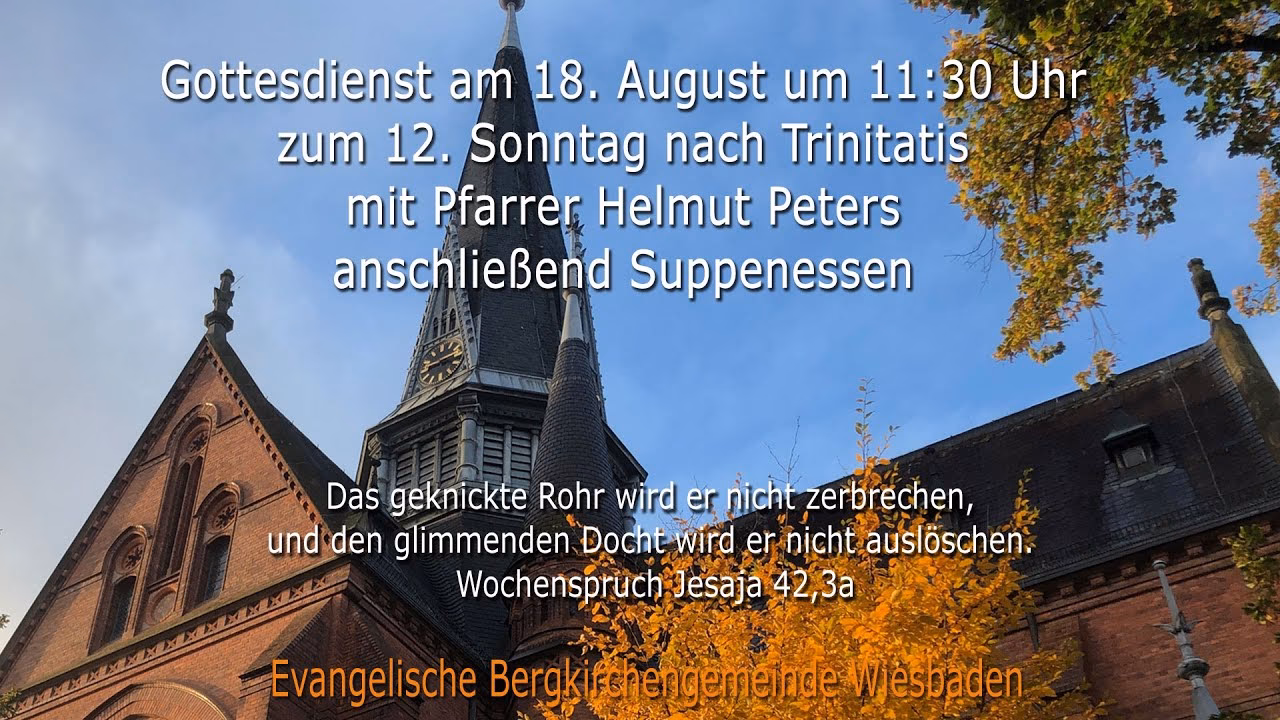 Wie heißt das Gebet in Wiesbaden?