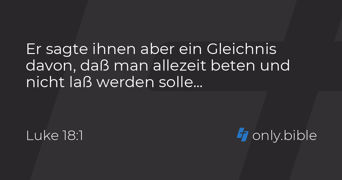 Was ist das Thema des Gleichnisses?