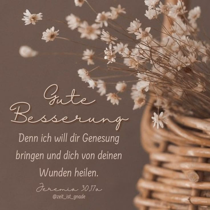 Was sind gute Besserung Sprüche?