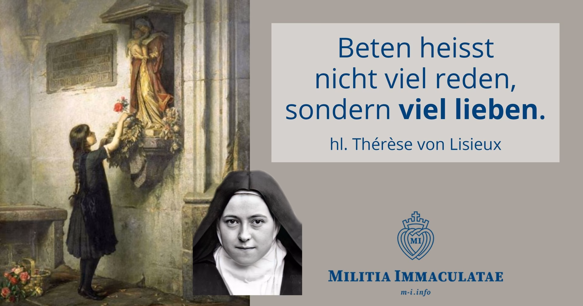 Was ist das Gebet von Theresia?