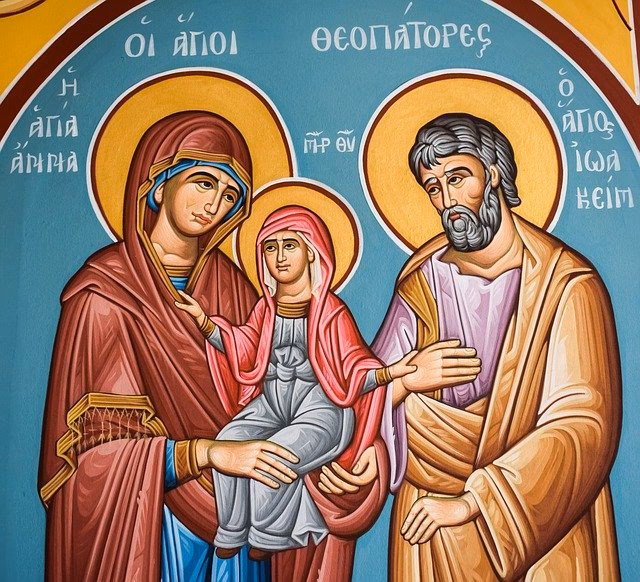 Was ist die Legende von Anna und Joachim?