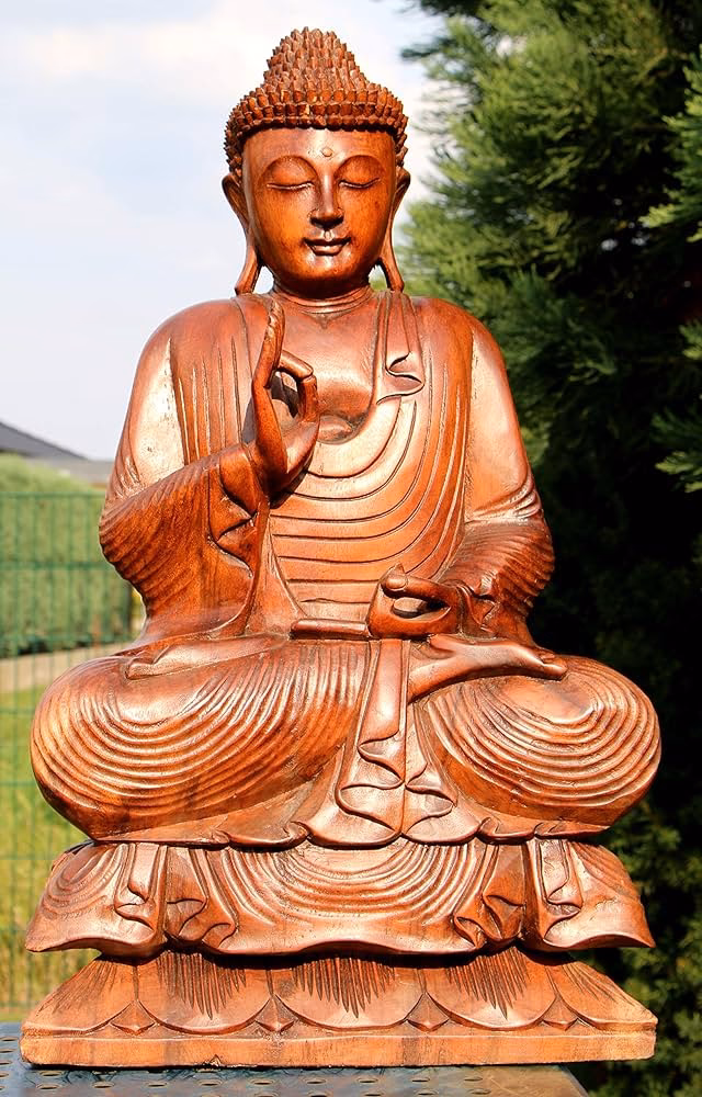 Was verkörpern unsere Holzfiguren von buddhistischen Mönchen?