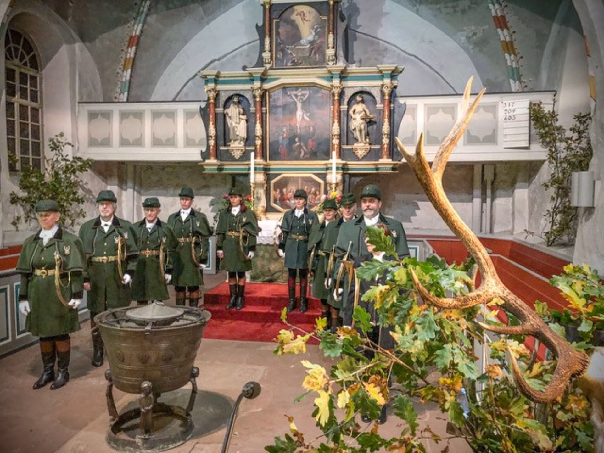 Wer sind die Teilnehmer der Hubertusmessen?