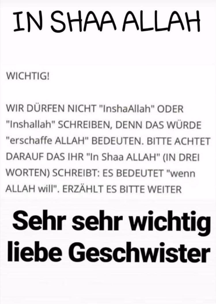 Was bedeutet die Redewendung „Inshallah“?