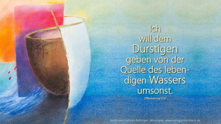 Was sagt der Bibel über das Wasser des Lebens?