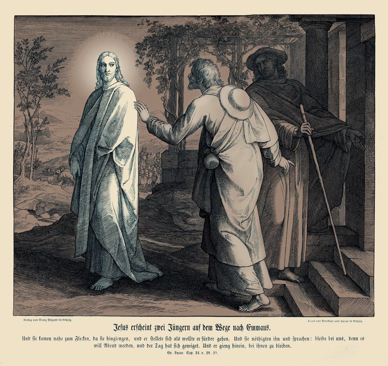 Was sagte Simon Petrus zu seinen Jüngern?