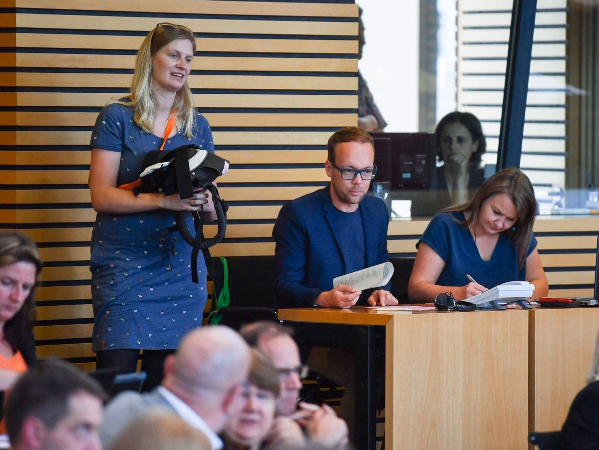 Wann beginnt das neue Ausstellungsjahr des Thüringer Landtags?
