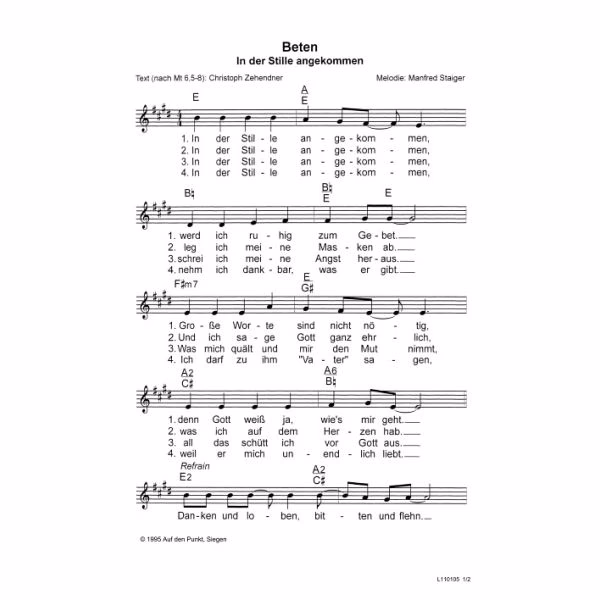 Wie kann man sich von Gottes Liebe berühren lassen?