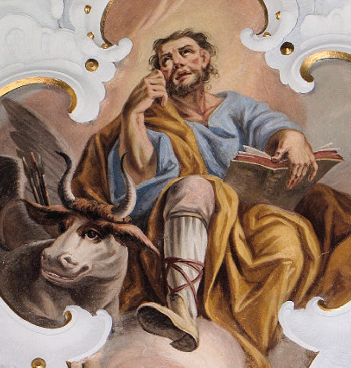 Was ist der Stier in der christlichen Kunst?