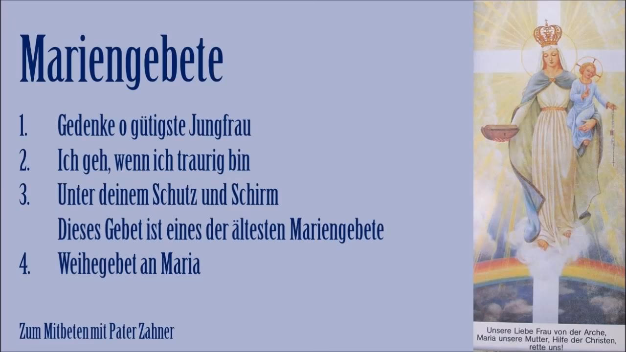 Was sagt die Bibel über Maria?