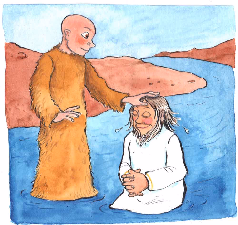 Was sagt der Bibel über die Taufe?