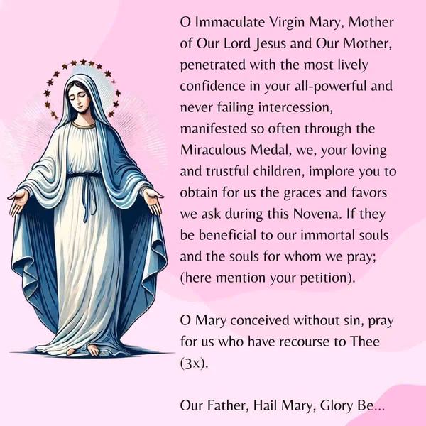 Welche Arten von Novenen gibt es?