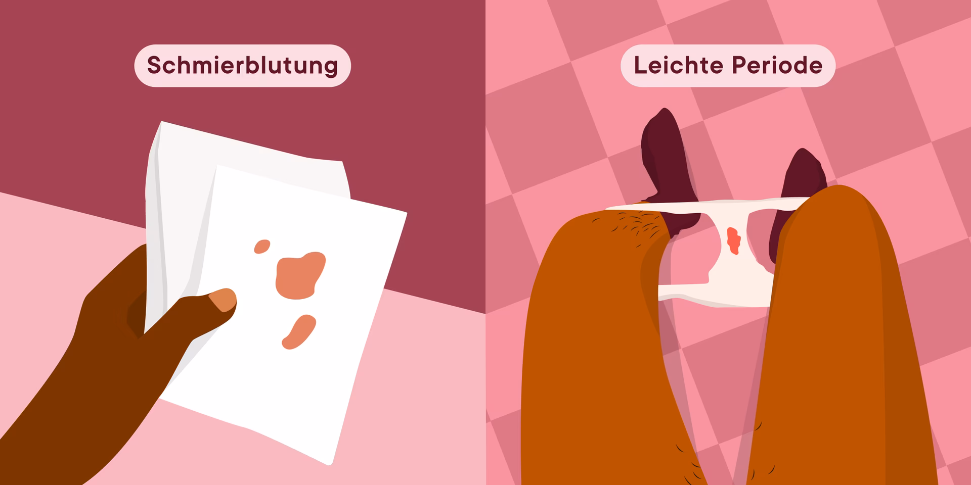 Was passiert wenn man in den Wechseljahren Schmierblutungen hat?